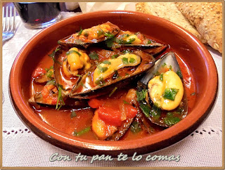 Mejillones A La Marinera
