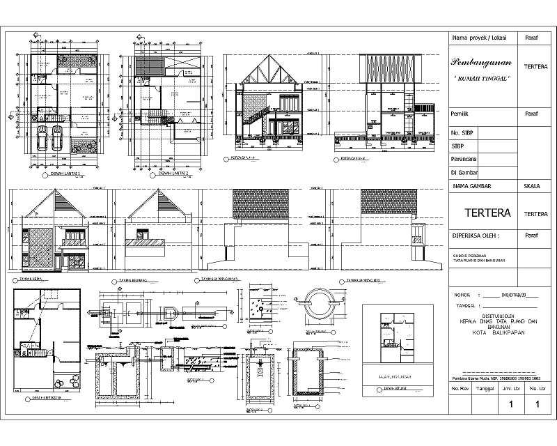 Gambar Tfq Architects Menghitung Anggaran Biaya Rumah Rab Ggambar Imb ...