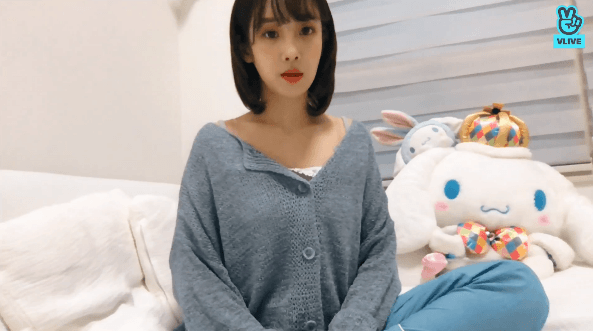 러블리즈 V앱 화초 유지애 part1