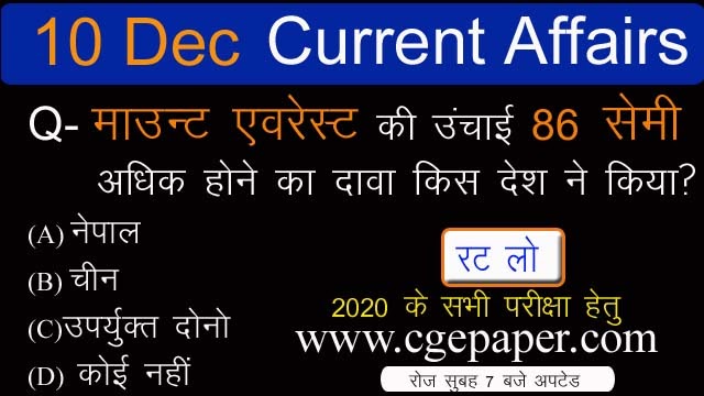Current affairs 2020 in hindi Current affairs 2020 in hindi