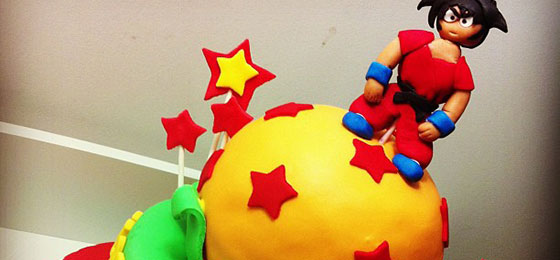 Dragon Ball Z Birthday Cake