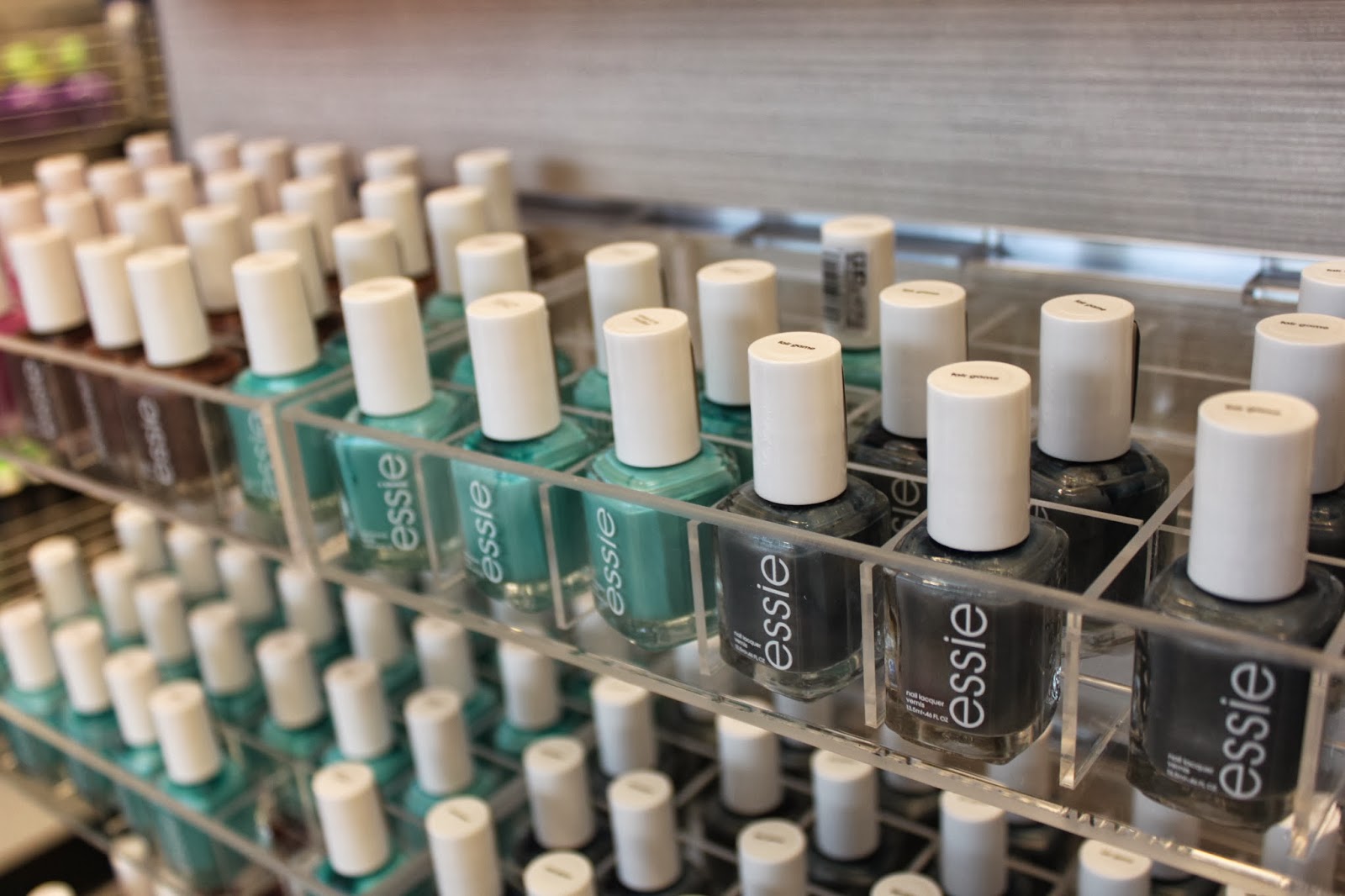 Essie polishes are my favorite, and they had lots of great colors for ...