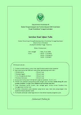 Download Soal Sipenmaru Poltekkes Lengkap Dengan Pembahasan Pejuang Toga