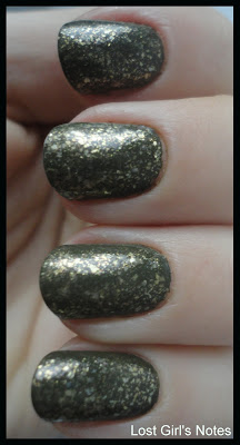 essie luxeffects as gold as it gets over china glaze westside warrior