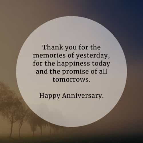 Happy anniversary quotes and wedding anniversary messages