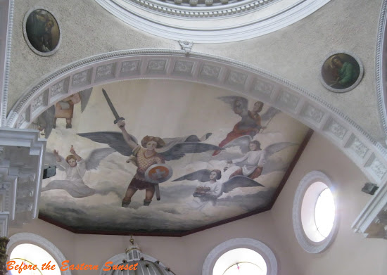 Painting of Saint Michael the Archangel in Binondo Church