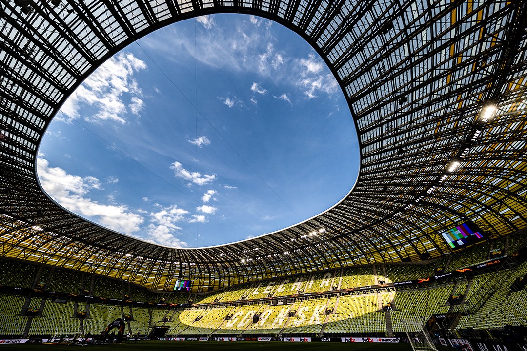 Enthralling Photos Of The UEL FINAL STADIUM.