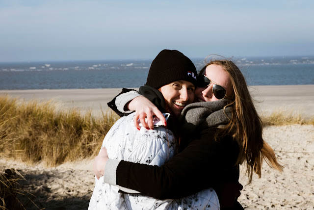 Fotoshooting am Meer auf Langeoog