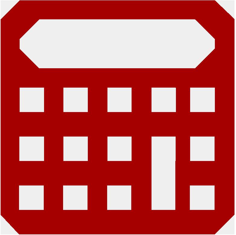 Back to School Calculator Quilt Block