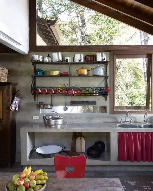 meja dapur cor dengan beton ekspos gambar inspiratif meja dapur cor dengan beton ekspos