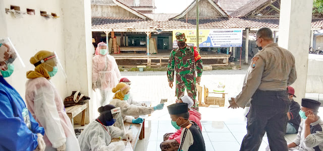 Petugas Gabungan TNI Polri Lakukan Pengecekan di Pospes Nurul Islam.