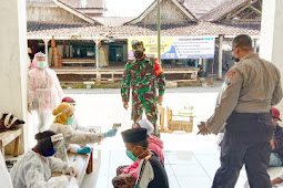 Petugas Gabungan TNI Polri Lakukan Pengecekan di Pospes Nurul Islam.