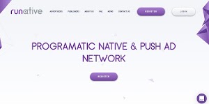 RUNative Penyedia Iklan Native Ads Mirip Adnow, Payclik, Mgid Yang Membayar Mahal