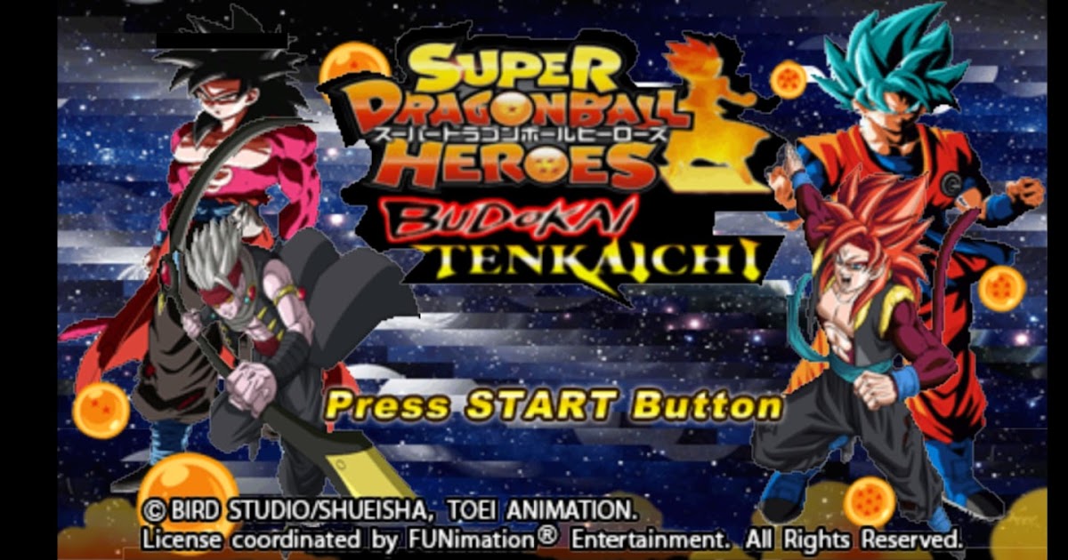How to Download Super Dragonball Heroes PPSSPP [350mb]