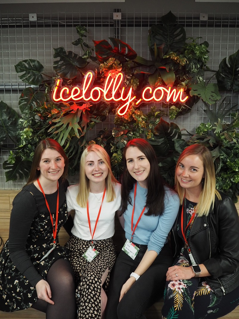 With 3 Manchester based bloggers at the Icelolly #blogatthebeachevent