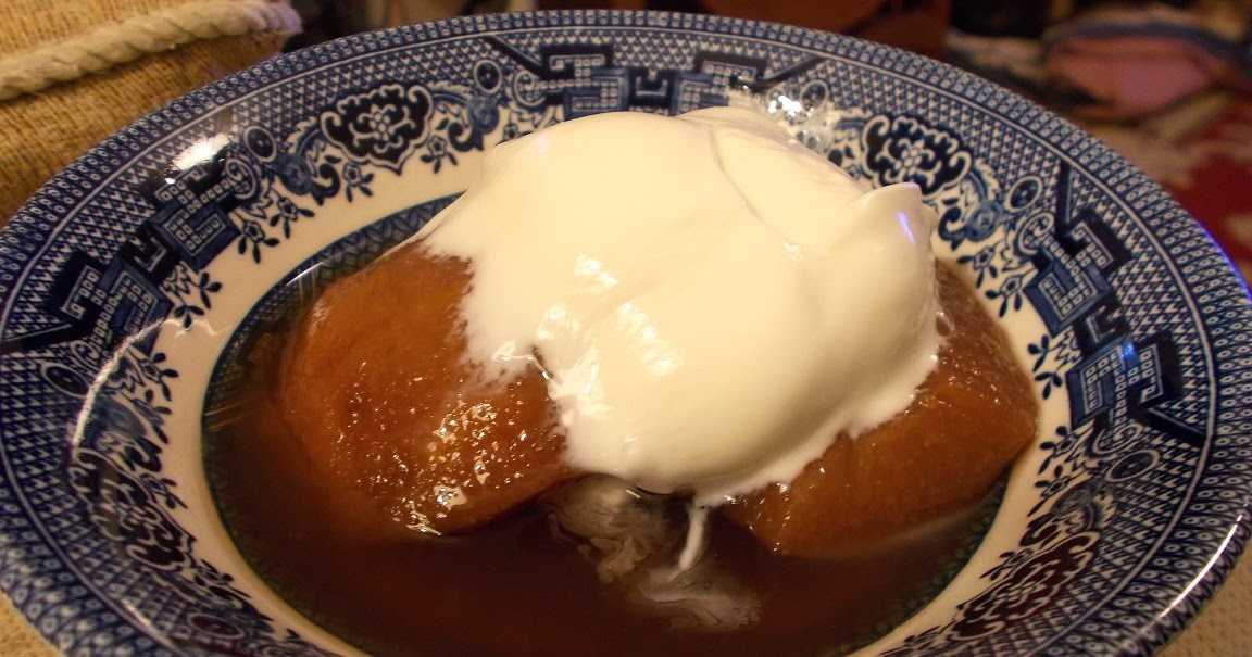 Jenny Eatwell's Rhubarb & Ginger Pressure cooker poached quince