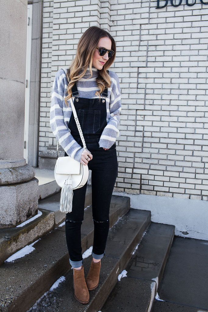 Styling Overalls for Winter - Twenties Girl Style