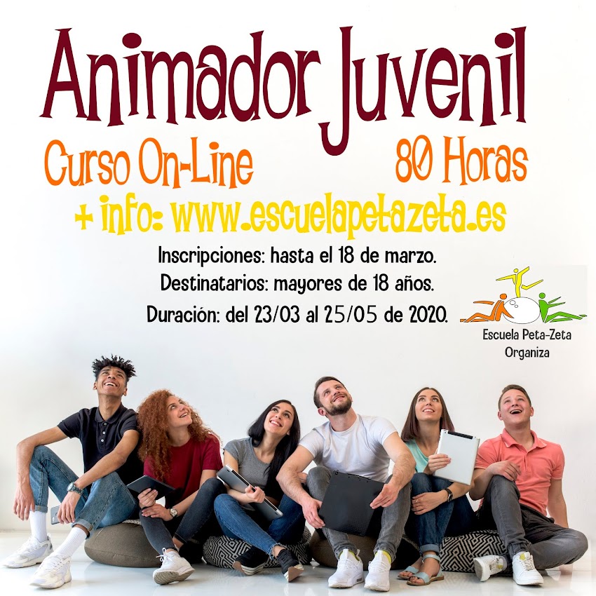 IV Curso Online ANIMADOR/A JUVENIL