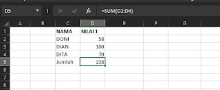 10 Rumus Spreadsheet dan Contohnya Lengkap