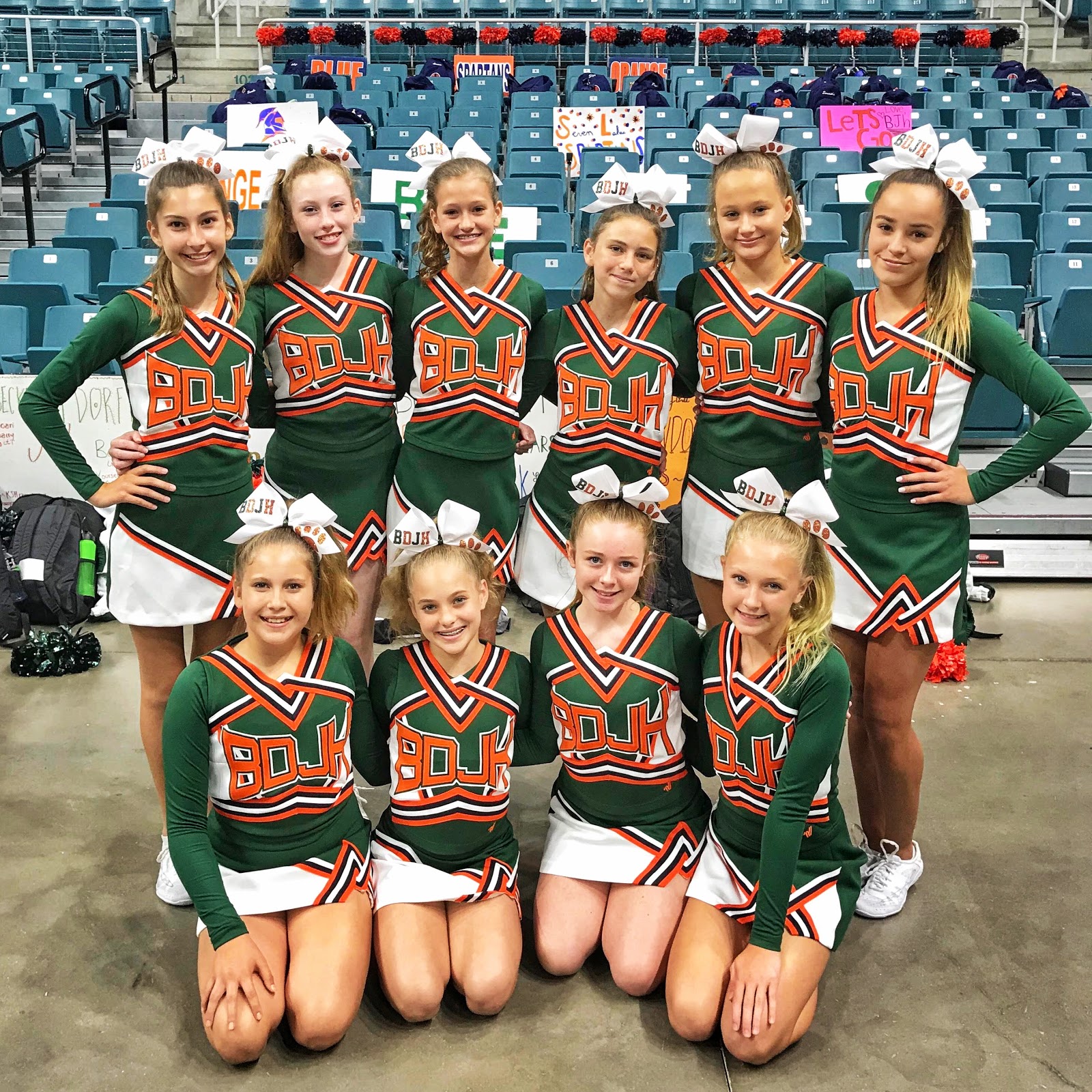 Junior High Cheer: Big Sis/Little Sis + UCA Cheer Camp & All-American T...