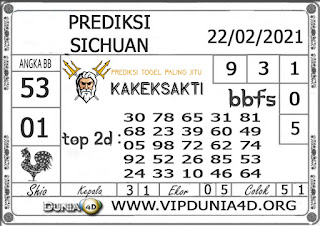 Prediksi Togel SICHUAN DUNIA4D 22 FEBRUARI 2021 Prediksi Togel SICHUAN DUNIA4D 22 FEBRUARI 2021