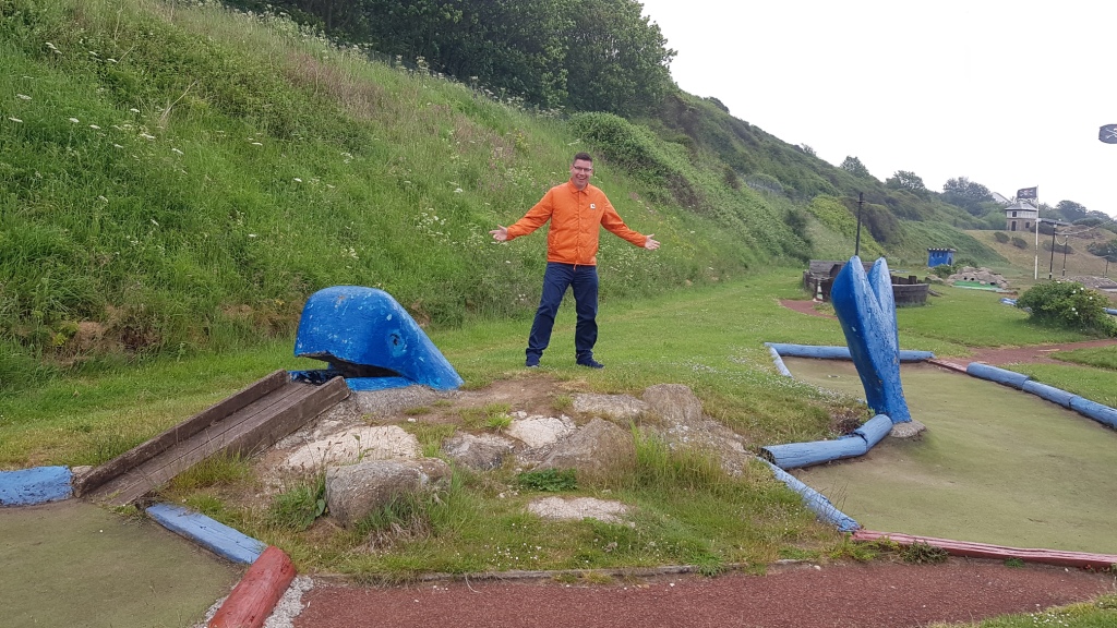 The Ham and Egger Files Mini Golf in Scarborough