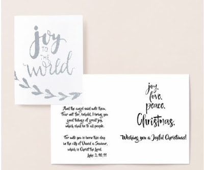 Quote Life Boutique Kjv Bible Verse Christmas Cards