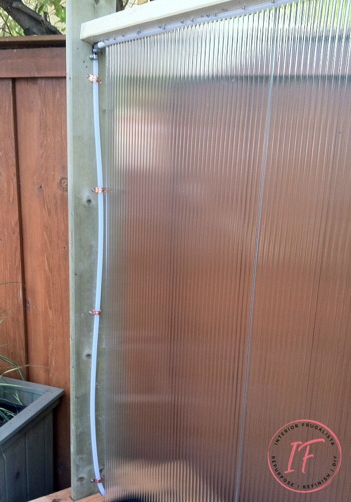 Diy Outdoor Water Wall Privacy Screen Interior Frugalista Diy Outdoor Water Wall Privacy Screen, Diy Outdoor Wall Water Features