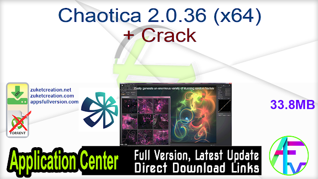 Chaotica 2.0.36 (x64) + Crack