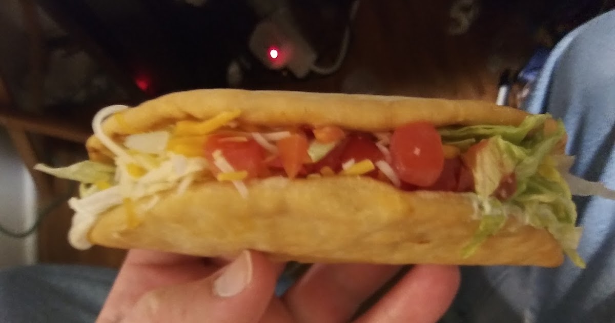The Adventurous food guy Taco Bell Bacon Club Chalupa
