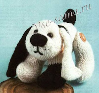 PATRON GRATIS PERRO AMIGURUMI DE PUNTO 1135