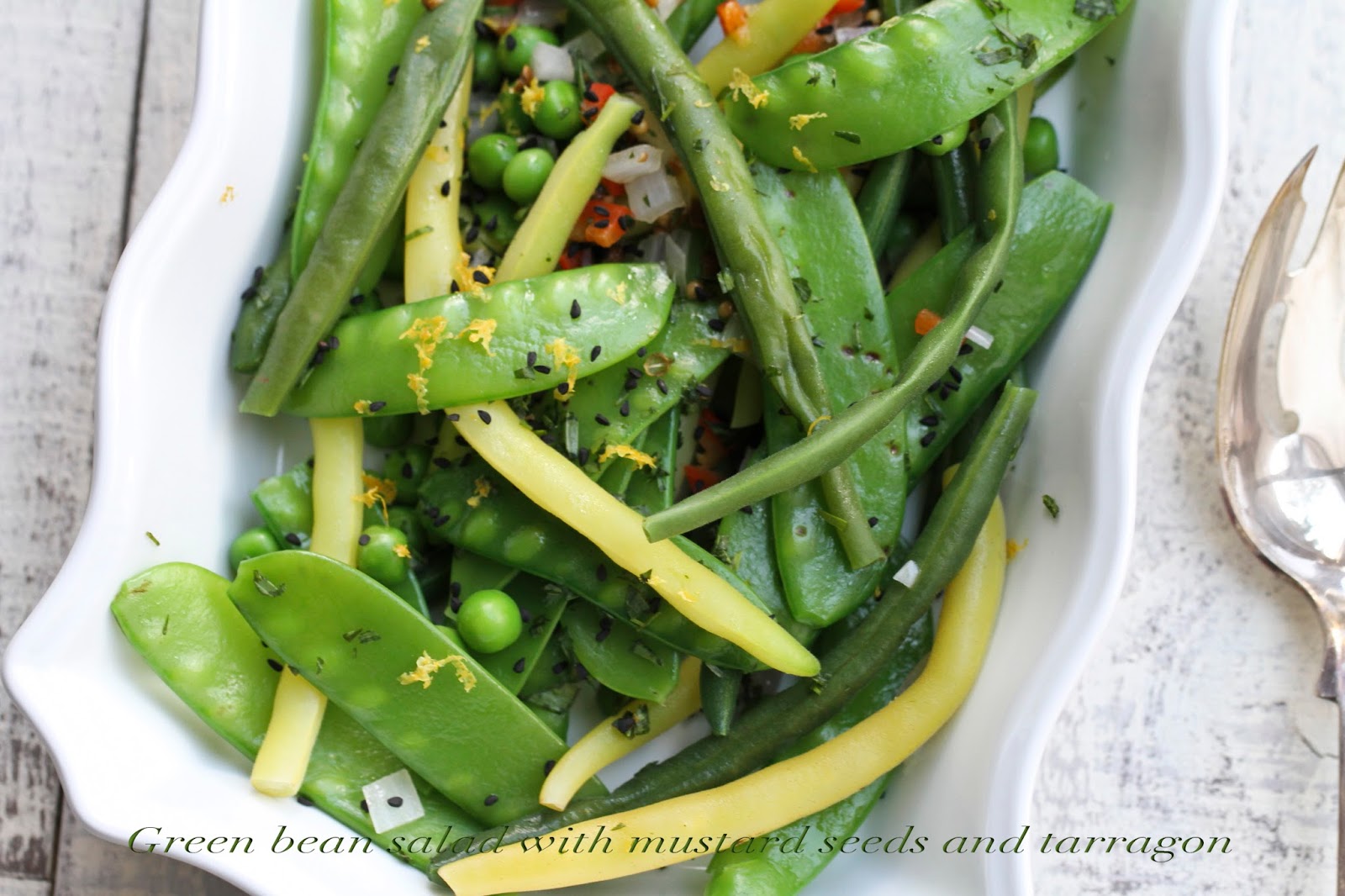 Green Bean Salad with Mustard Seeds and Tarragon Ever Open Sauce
