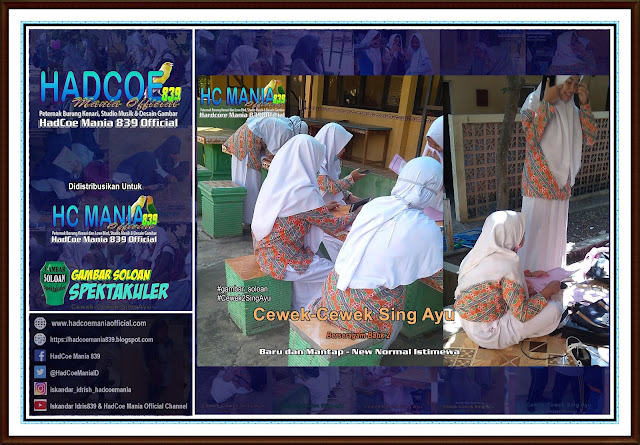 Gambar Soloan Spektakuler Terbaik - Gambar Siswa-siswi SMA Negeri 1 Ngrambe Cover Batik 2 - 10