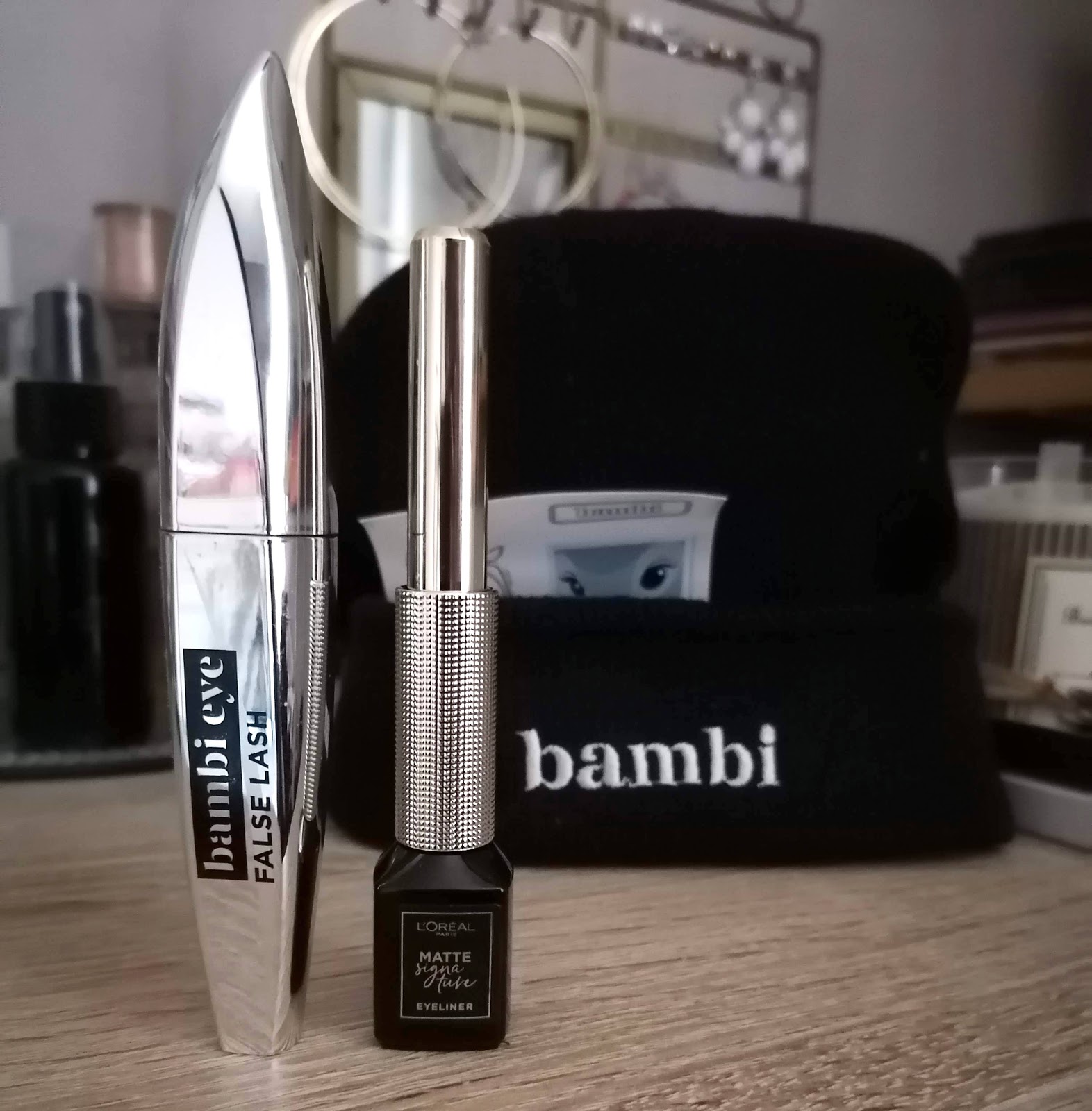 Le nouveau mascara BAMBI EYE & l'eyeliner MATTE SIGNATURE de L'Oréal