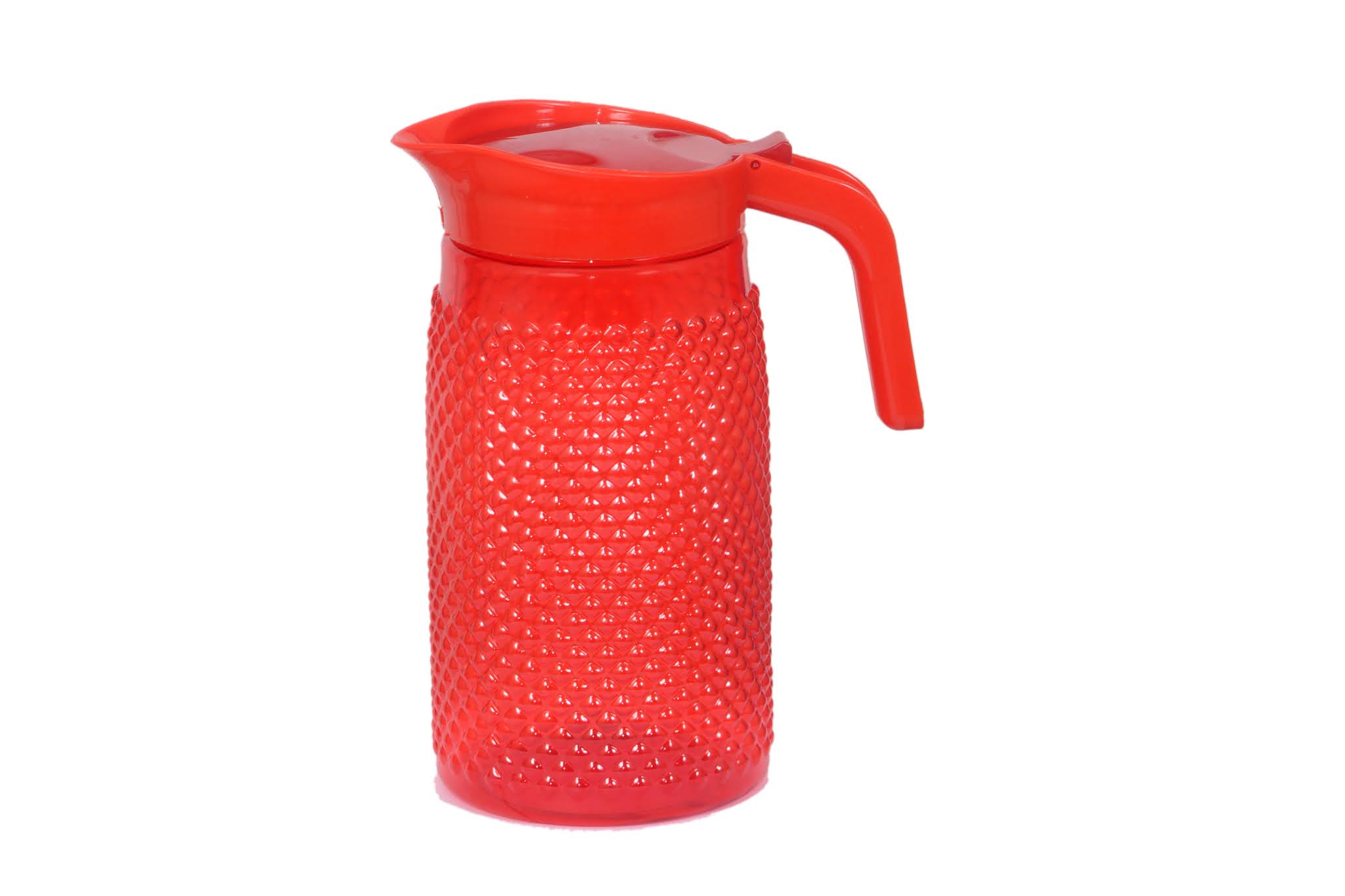 Water Jug 2 liter with 6 Pcs Serving Glass Set 200 ml for Drinking