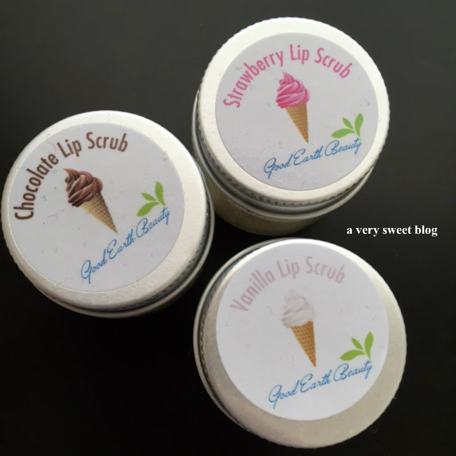 Good Earth Beauty Lip Scrub Set Of 3 Ice Cream Flavors Review