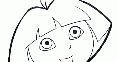 Dora La Exploradora Para Colorear Y Pintar Dibujo Views