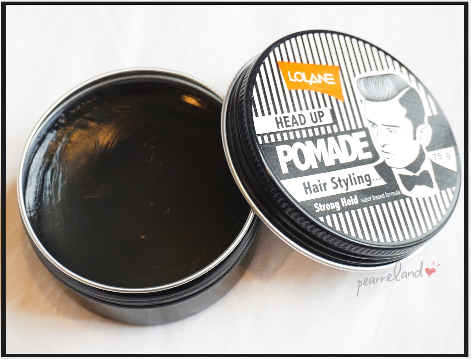 pearreland รีวิว Wax และ Hair Spray เซตผมของคุณผู้ชายที่อยู่ทรงยาวนาน