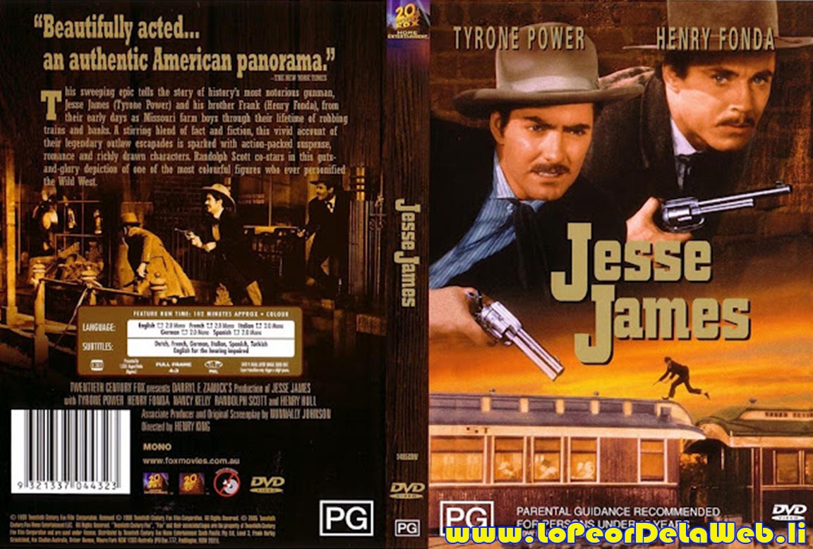 Jesse James (1939 - T. Power / H. Fonda / R. Scott - Western