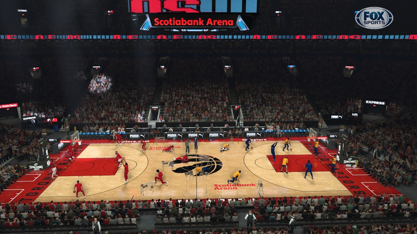 NBA 2K20 FOX Sports Watermark