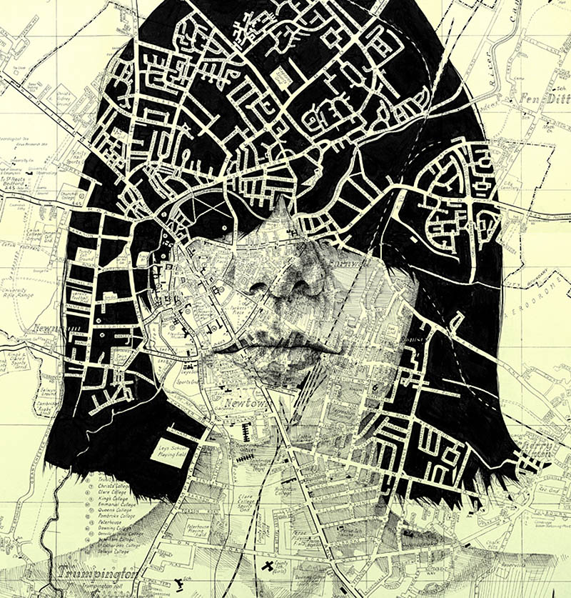 Ed Fairburn Map Portraits