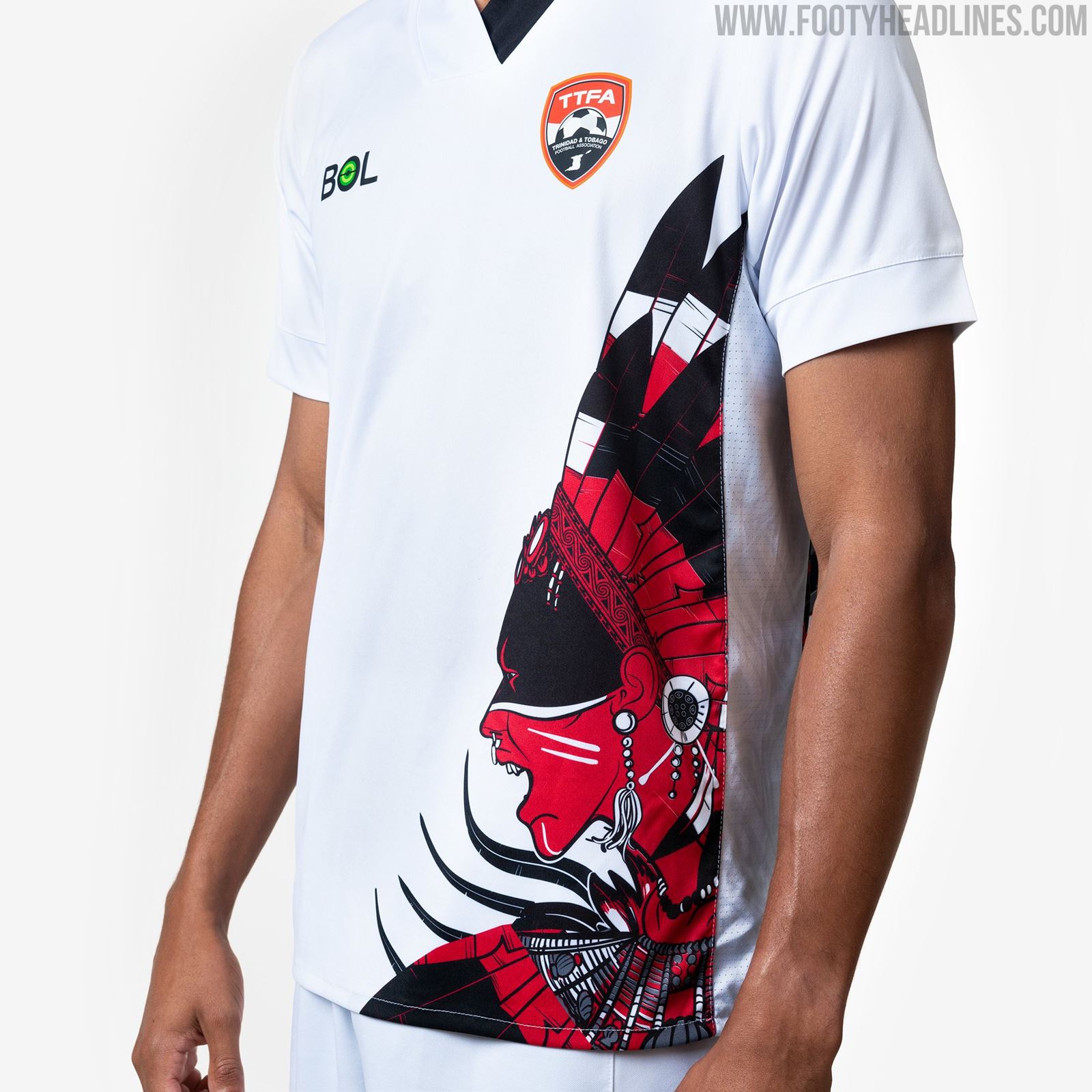 Trinidad And Tobago ttfajlgblk Football T-Shirt