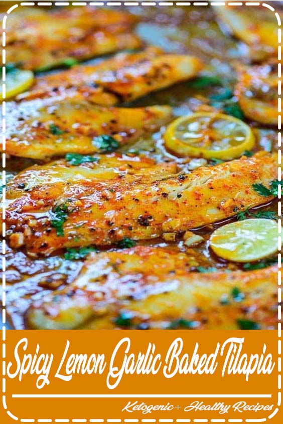 Spicy Lemon Garlic Baked Tilapia Summer Fleming Recipe
