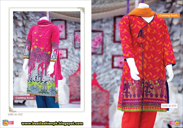 Junaid Jamshed teens Eid Collection 2016 www.igvv.blogspot.com