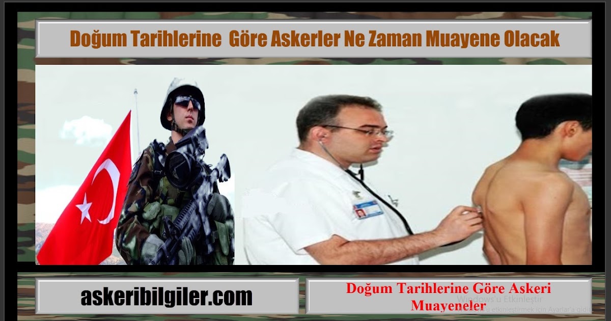 2003 dogumlular ne zaman muayene olacak askeribilgiler com
