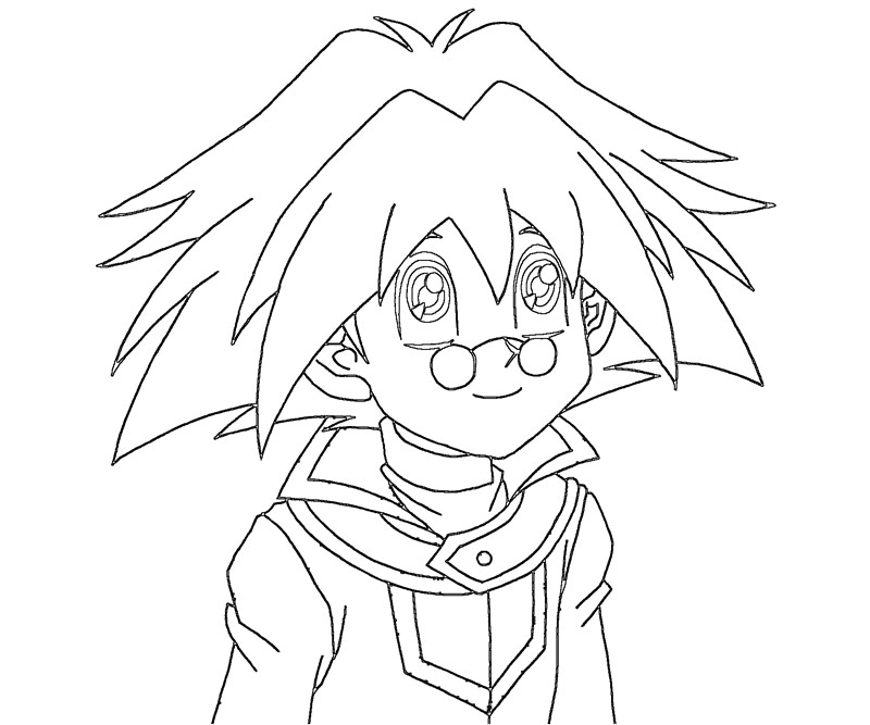 yugioh gx coloring pages - photo #8