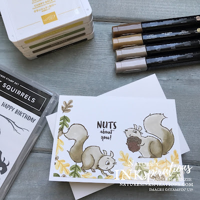 By Angie McKenzie for Stampin' Dreams Blog Hop; Click READ or VISIT to go to my blog for details! Featuring the Nuts About Squirrels Photopolymer Stamp Set from the Stampin' Up! July-December 2021 Mini Catalog.