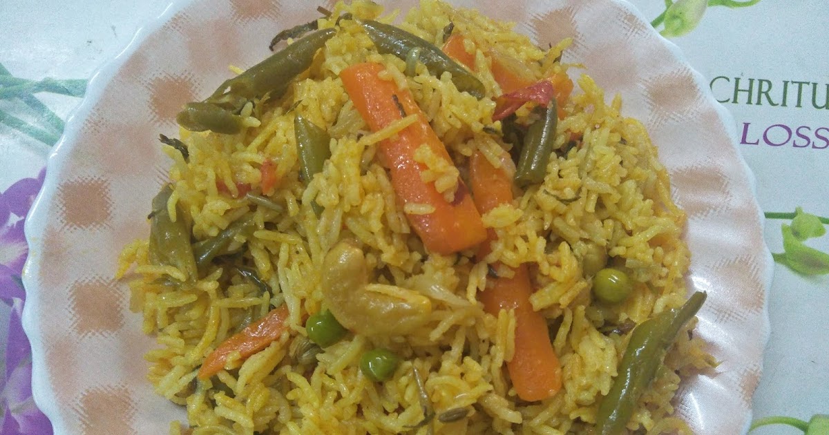 Hotel Style Mixed Vegetable Biryani Diwali Special Vegetable Biryani