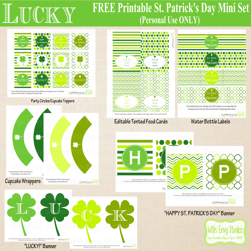 With envy studios march blog freebie 