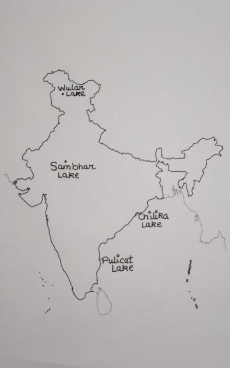 Pulicat Lake Map Pointing Class 9 Ncert Geography Chapter 3 Drainage (Map Pointing) -  Vs.eyeandcontacts.com